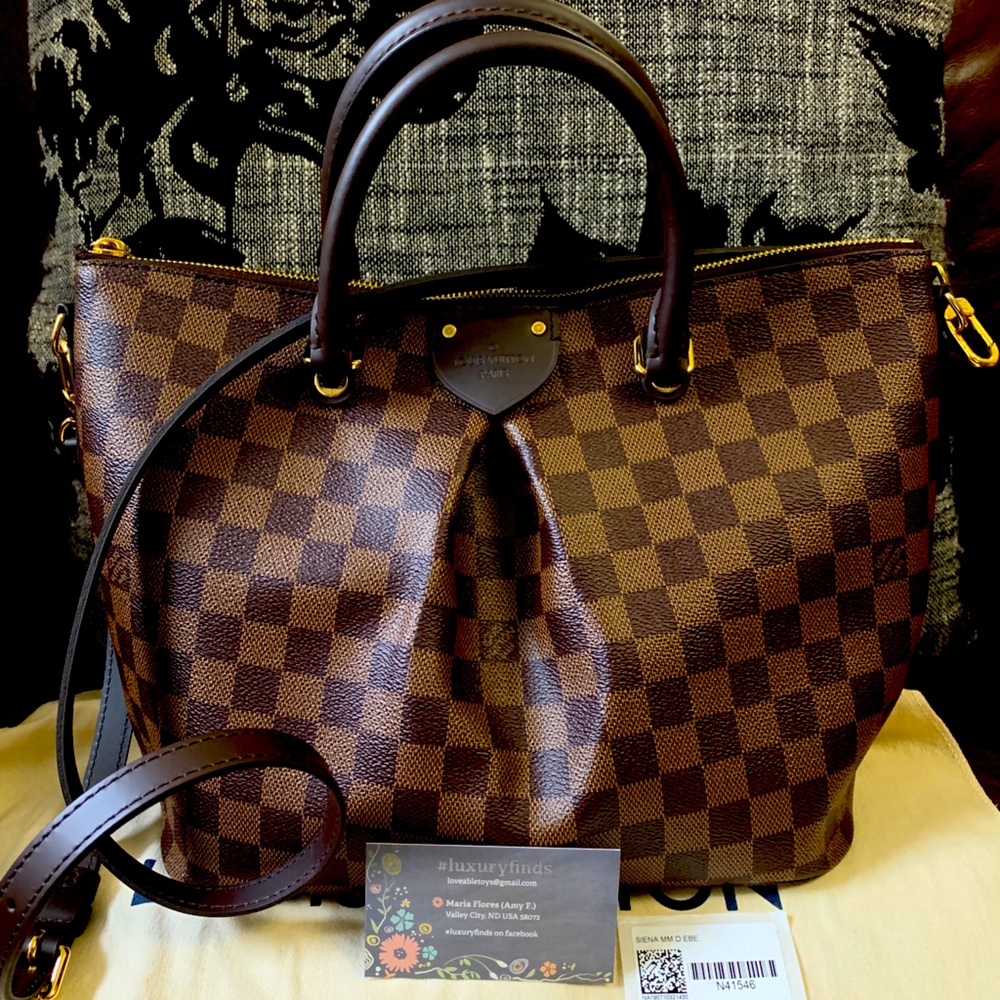 💯% AUTHENTIC LOUIS VUITTON SIENA MM
